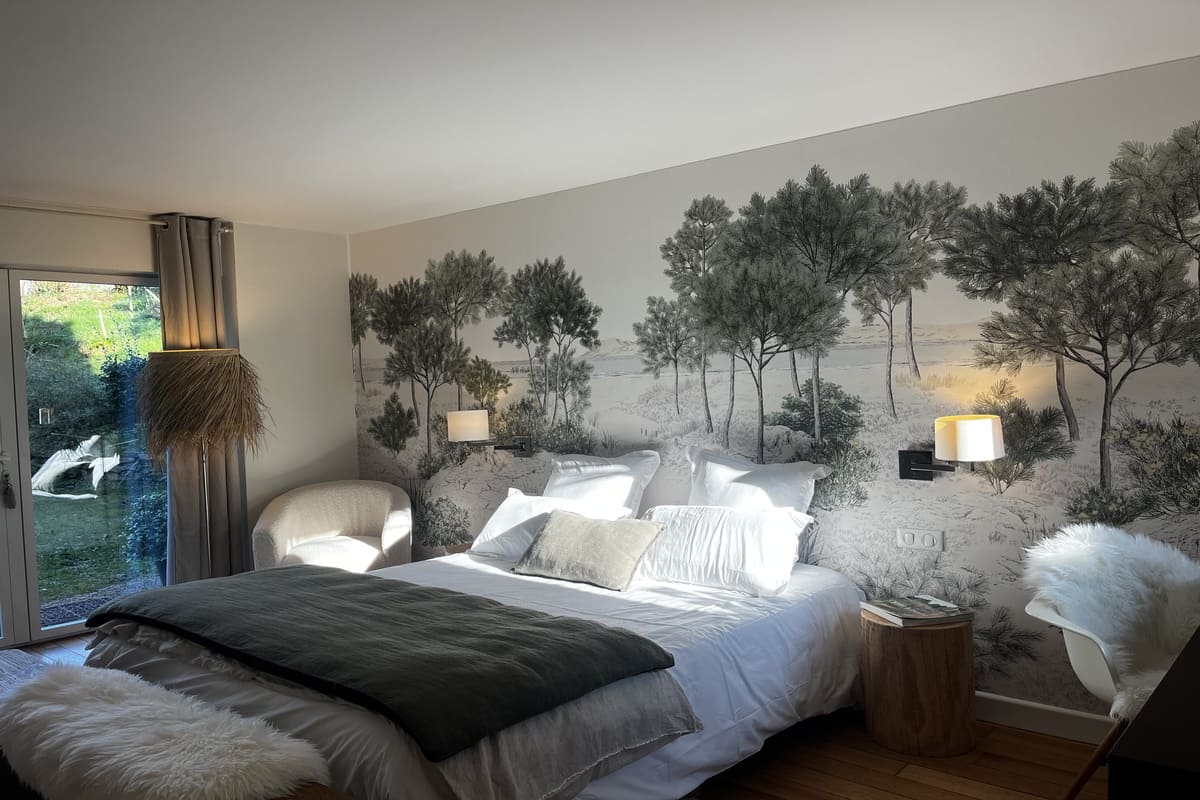 vue lit chambre molène