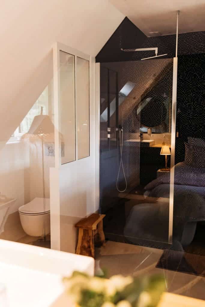 Douche chambre hote glenan