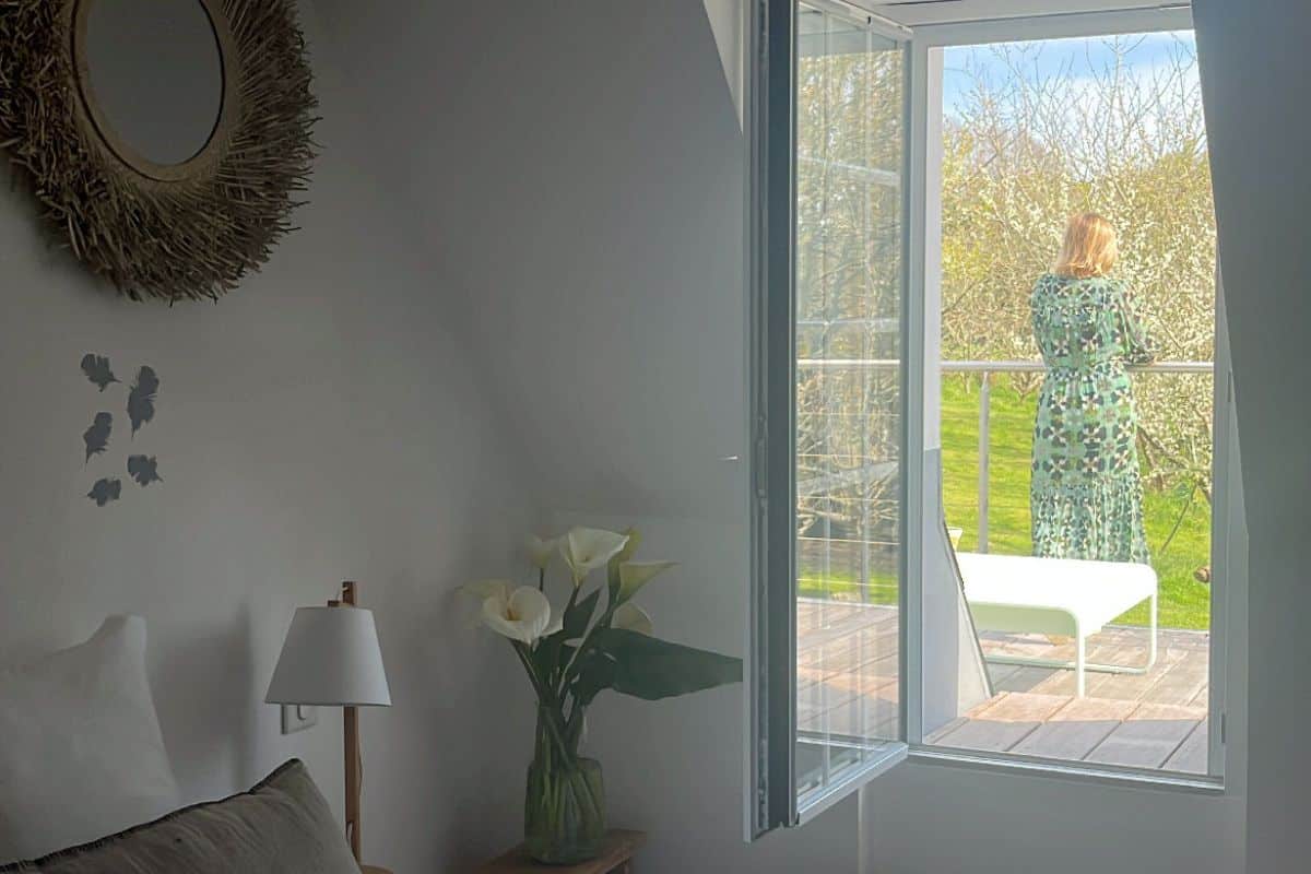 vue lit chambre groix