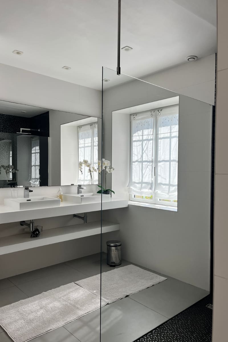 vue de la salle de bain